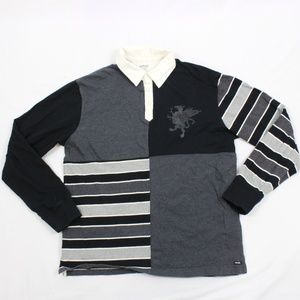 Nick(it) Polo Sweater Men's Large Long Sleeve Colo